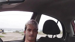 Wanking in the Parking and Cum
