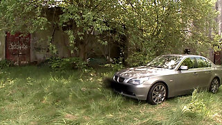 Submissive Slave Obedience Outdoors