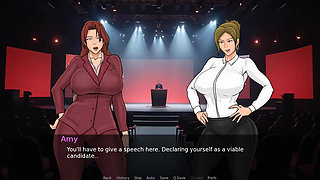 Eva's Ecstasy #08 Two Hot Babes Relaxing at the Pool in Skimpy Bikini