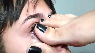 Bruna's Feet Domination - Hot Latina Bitch Makes You Worship Her Soles