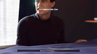 Stepson Fucks Stepmom's Pussy And Ass Deep In Hotel Bed While Husband Is Dozing Off