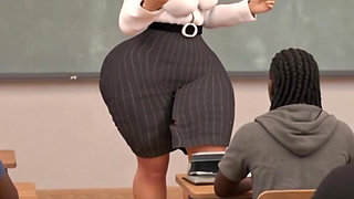 Mrs. Keagan: After Class Dick Down.
