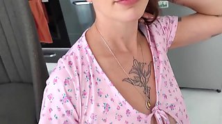 Flirting Neighbors Wife Offered Anal