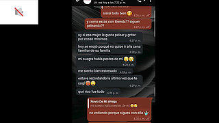 Hot Chat with My Best Friend's Boyfriend with Happy Final Natasha Homemade - Nati Sweet