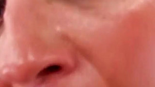Sexy milf Roxy Doll POV blowjob and cum swallow