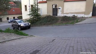 Frances takes advantage of old heads teenager boy to land plum job