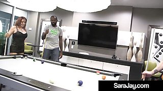 Watch charming Sara Jay and Nicky Ferrari's clip