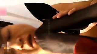 Three lezdom fetish hotties hardcore fun
