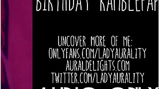 Erotic Audio - Knotted Monster Cock Dildo Ramblefap - Lady Aurality - Wet Pussy Fucking Asmr Audio Only