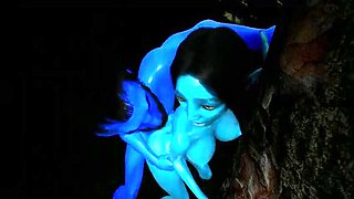 Na'Vi Slut Fucked Hard by Jake Sully in Pandora - 3D Hentai Anal