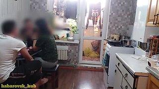 Shaved Wife Fucked Hard By Best Friend While Husband Watches - Hot Threesome Action