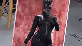 Latex Cat Woman