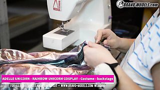 Unapproachable Adelle Unicorn and Adelle's behind the scenes video