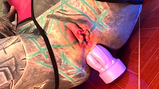 Beach Tattooed Naked Bitch Public Anal Big Toys, Solo Gape, Motorbike Ride