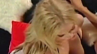 Insatiable Blondes Share Thick Cock and Hot Cum