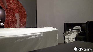 OBESE Celine With Big Melons Enjoys With Cris Angelo - AGED