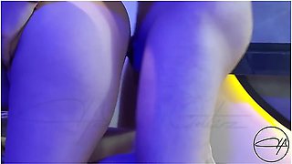 Rough Creampie For A Borrowed Hotwife, My Cuckquean Girlfriend Came Just Watching - Handrea Pov