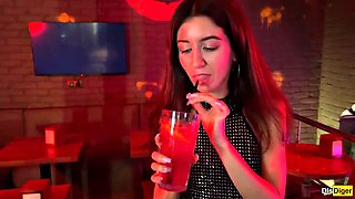 Katty West Picked Up Publicly at Club for Bondage Creampie Fuck
