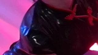 Latex Clad Cum Slut Gets Fucked in the Ass by Bwc and Takes His Hot Cum in Her Mouth