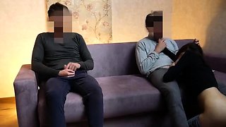 2 Cuckolds Share a Hot Girl