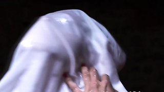 Sinfully mistress punish her male slave