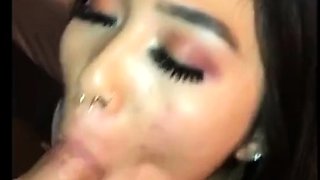 Asian Amateur Facial Cumshot