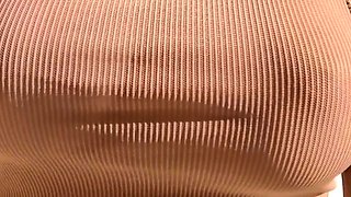 Big boobs milf masturbates with her dildo