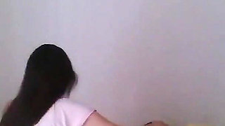 Submissive Chinese Slut Sucks My Dick and Swallows My Cum