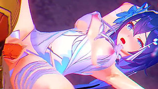 Honkai Impact - Seele Vollerei BBC Rough Sex - 3D Hentai Animations
