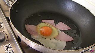 Petite Japanese Step-Sister seduce to First Time Blowjob in the Morning at Full uncensored JAV Porn and swallow cum