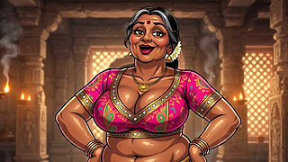 Huge Boobs Indian Animation