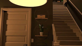 In Her Service V0.96 - Part 12 - Best Cuckold Scene - Watching My Wife as She Slutty Sucks Cock and Swallows Cum for Her Lover