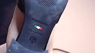 Lick the Dirty Soles of My Italian Sandals, in Absolute Silence, Secrecy and Submission