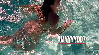 Blonde teen Sonja suck a big cock