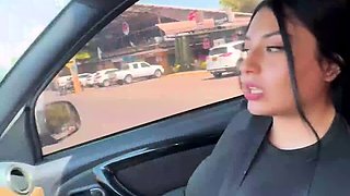 Stranger gave me an supreme suck off in her car during