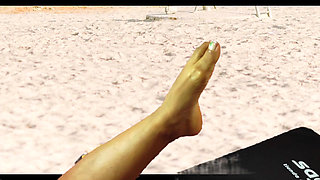 Hot Beach with Garabas and Olga