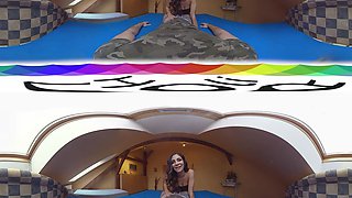 Escort Beauty Ignites Wild Passion in Virtual Heat