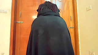 Huge Hanging Fat Boobs & Big Ass Arab Hot Aunty Want Fuck From Neighbor when her Husband go to market!