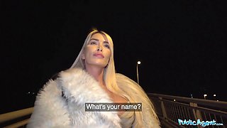 Witness miss teela rail my Big Dick before i cum in her facehole - public agent