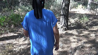 Cheating Arab Wife Has Rough Outdoor Sex