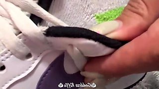 Goddess Kiffa Joi Sweaty and Stinky Nike Air Sneakers -