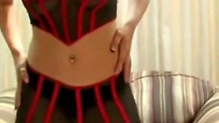 Hot Slutty Girl with Big Tits Masturbates Her Clit with Vibrator and Pussy with Dildo