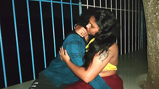 Outdoor sex near river in night , Mallu couple romantic fuck near river in night