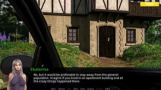 Rosewater manor: fucking a curvy MILF with hairy pussy big ass and big boobs - ep 19