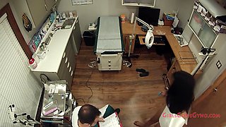 Shy Innocent Mixed Girl Undergoes Mandatory New Student Physical Bella, Tampa University Physical - Part 4 Of 7 10 Min With Doctor Tampa
