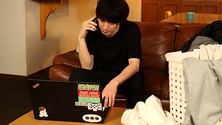 Asian japanese schoolgirl in lingerie mak