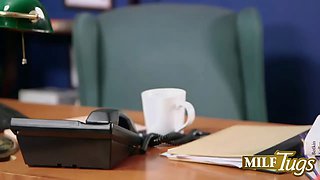 Sent to the Principal's Office for a Blow Job