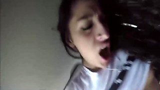 Latina Teen Fucked In Car In Front Of Parents House Pov