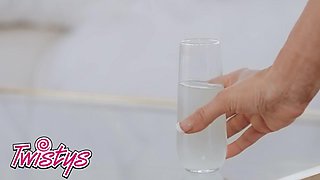 Mona Azar Shows Off Her Sultry Body And The Beautiful Views Of Her Luxurious Apartment