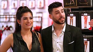 Milf rubs her clit during doggystyle hardcore sex